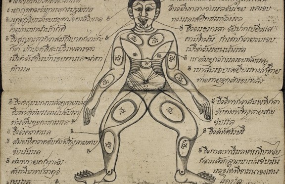 Thai massage in the early 19th century